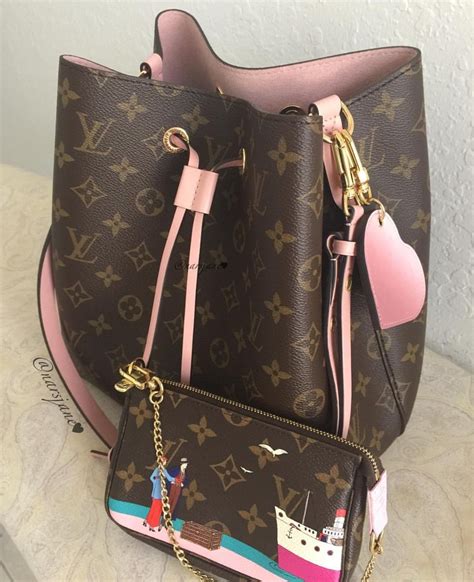 lv black and pink bag|lv bag with pink strap.